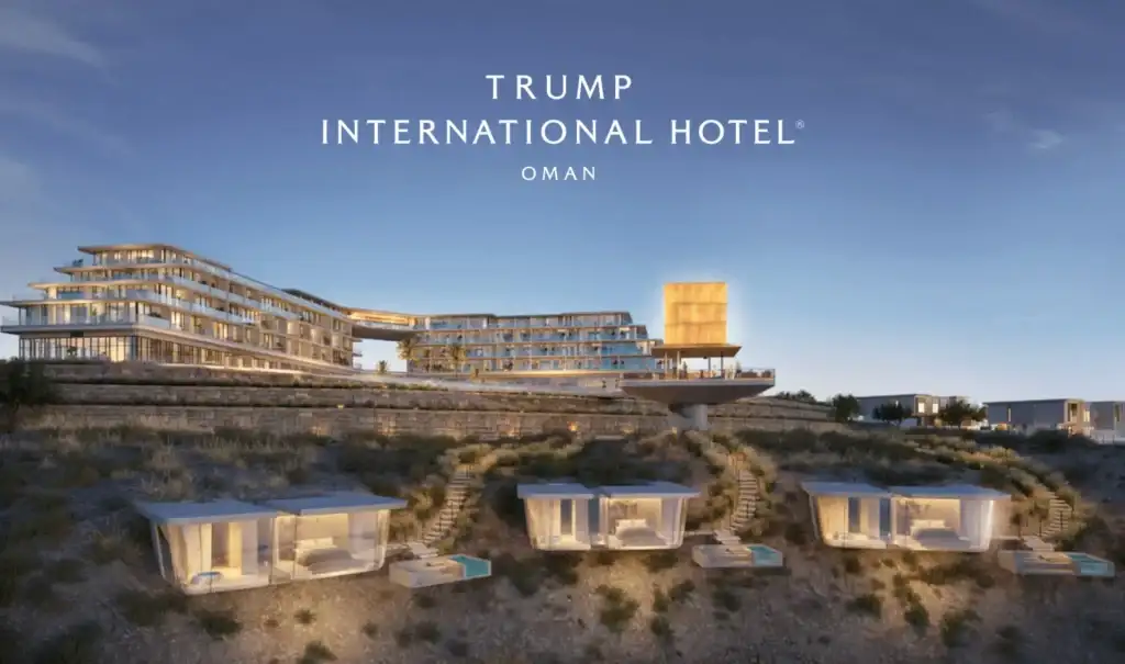 The Trump International Hotel in Muscat, Oman