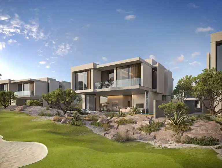 Fairway Villas — rear view, AIDA Muscat, Oman by DarGlobal