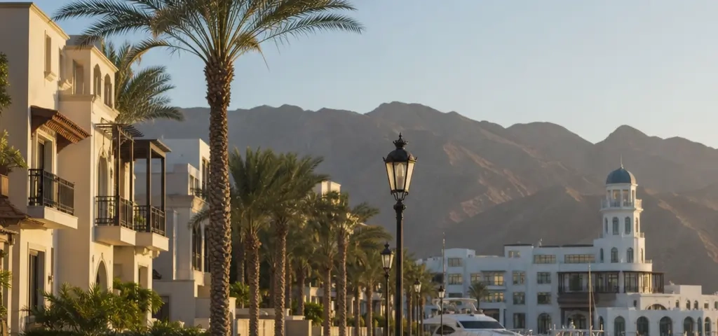 Premium Seafront Property In Al Mouj Muscat Overlooking The Marina And Coastline