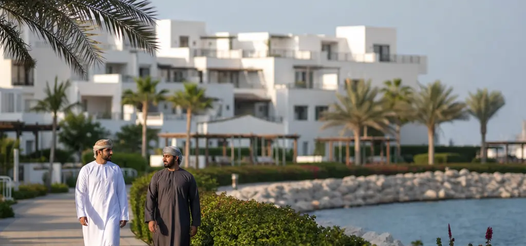 Itc-Проект В Омане У Моря С Жилыми Резиденциями И Панорамой Побережья Muscat