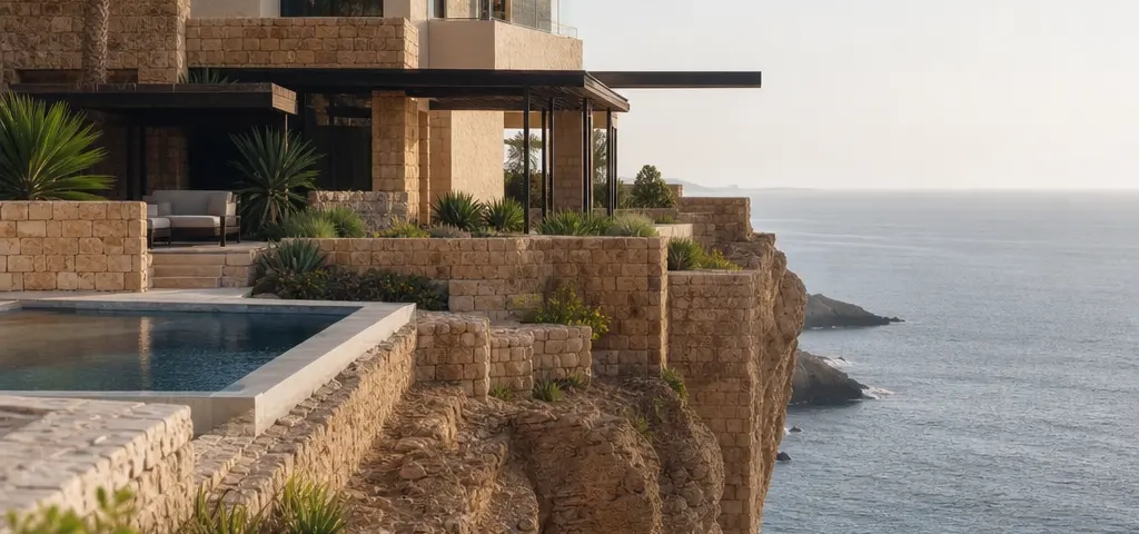 Luxury Clifftop Villa Overlooking The Coast In Muscat, Oman