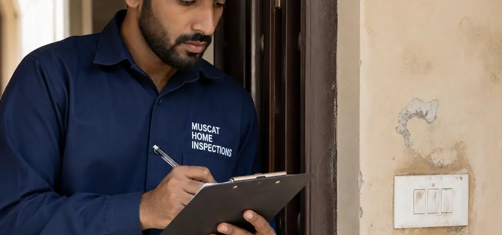 Inspection Of A Completed Apartment In Muscat’s Secondary Housing Market