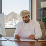 International Investor Reviewing Company And Property Residency Options In Muscat