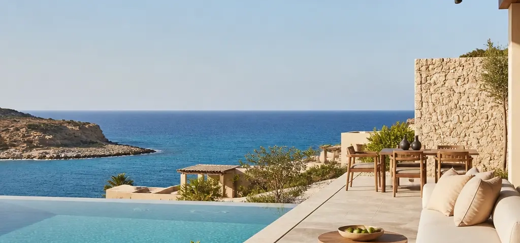 Modern Hillside Villa With Panoramic Sea Views In Yiti, Muscat