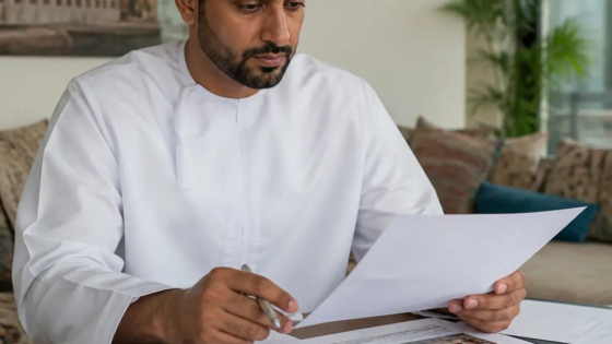 Buyer Reviewing Property Documents And Approval Requirements In Oman