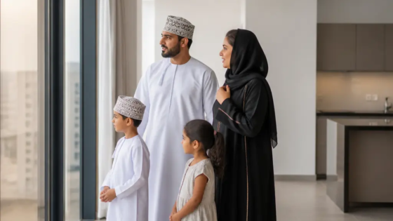Family Apartment Building And Landscaped Residential Community In Muscat