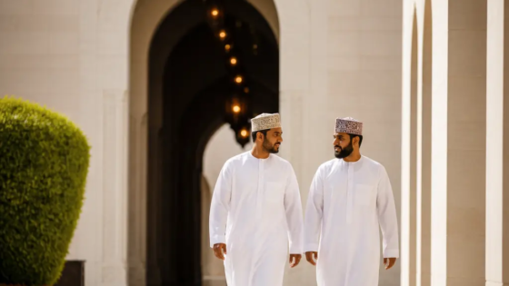 Community Manager Inspecting Shared Outdoor Spaces In An Integrated Tourism Complex In Muscat
